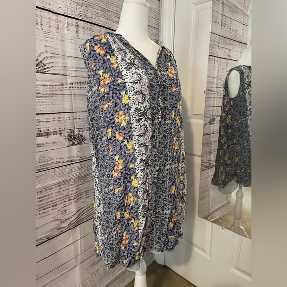 LOFT Floral Print Dress - Picture 3 of 10